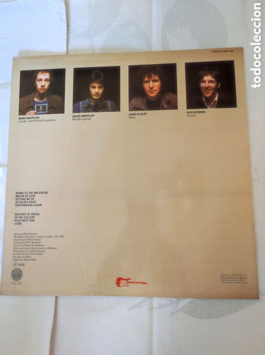 Discos de vinilo: DIRE STRAITS - DIRE STRAITS - Foto 2