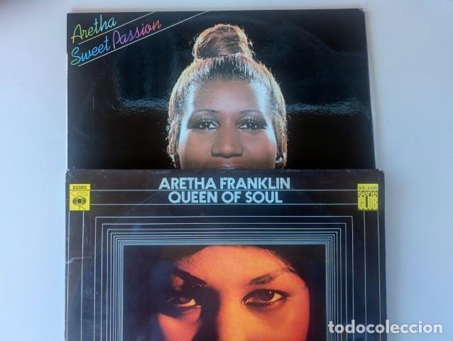 Discos de vinilo: L1317-L1318 LOTE 2 LP VINILO ARETHA FRANKLIN - REGALO LP VINILO L319-SAMANTHA FOX