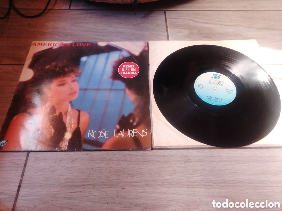 Discos de vinilo: ROSE LAURENS - AMERICAN LOVE - MAXI - SPAIN - KEY RECORDS - PLS 416 - L -