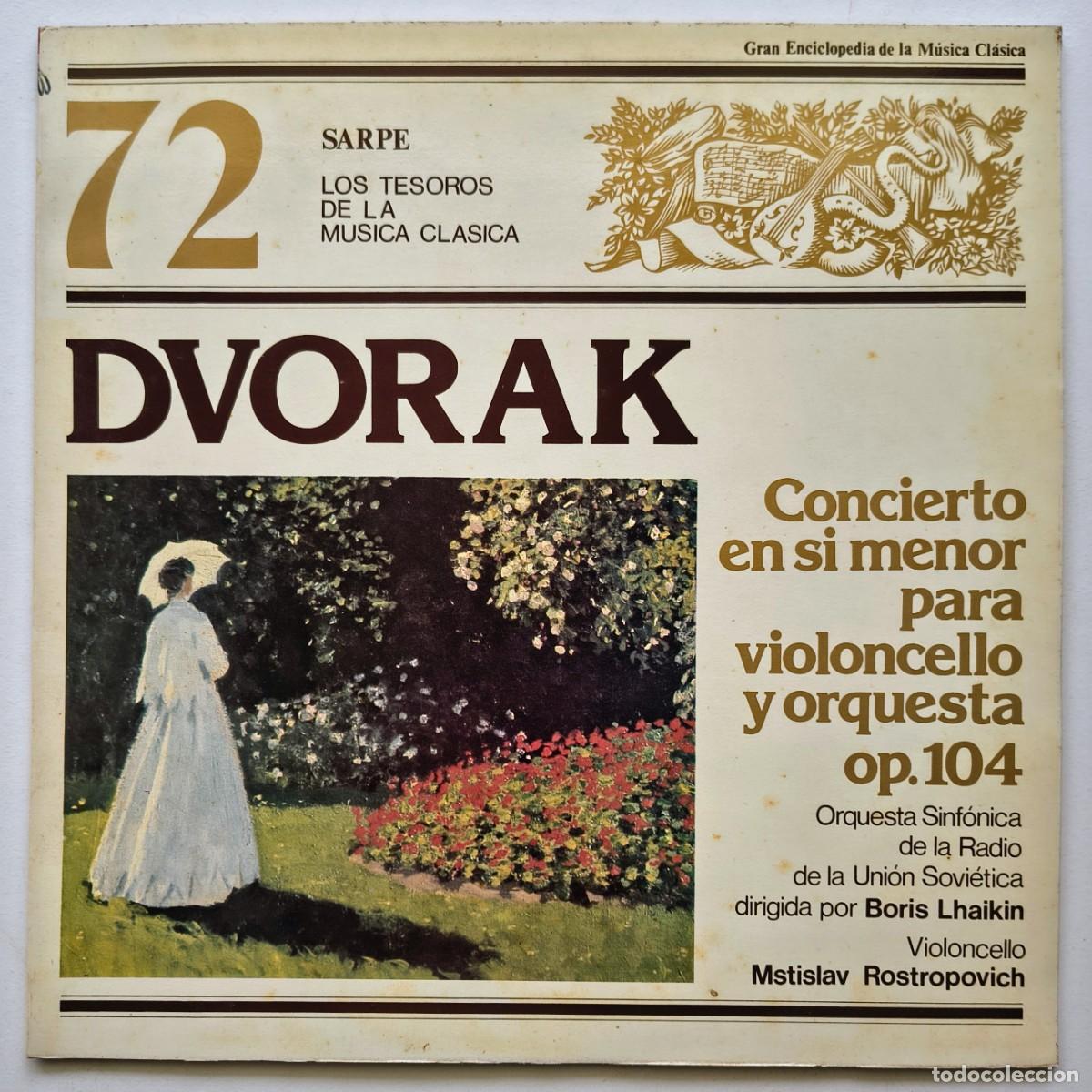 Discos de vinilo: Dvorak - Los Tesoros de la musica clasica - 72