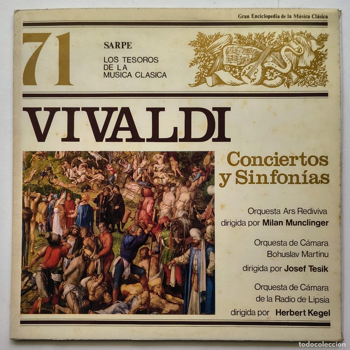 Discos de vinilo: Vivaldi - Los Tesoros de la musica clasica - 71