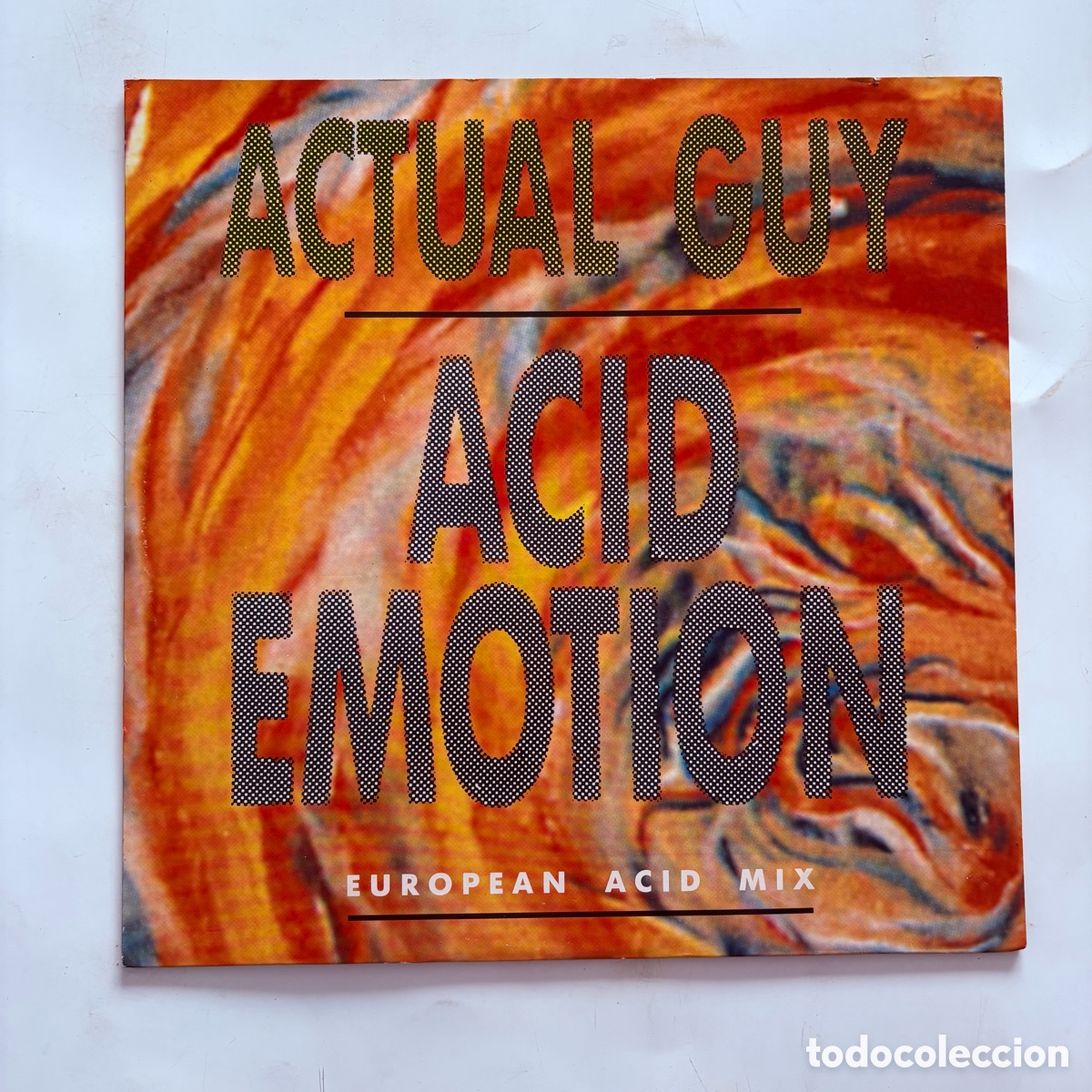 Discos de vinilo: maxi 12'' Actual Guy &lrm;&ndash; Acid Emotion (European Acid Mix) de 1989