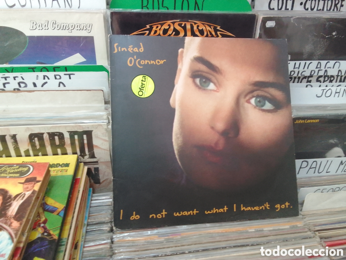 Discos de vinilo: Sinead O'Connor i do not want what i haven't got.