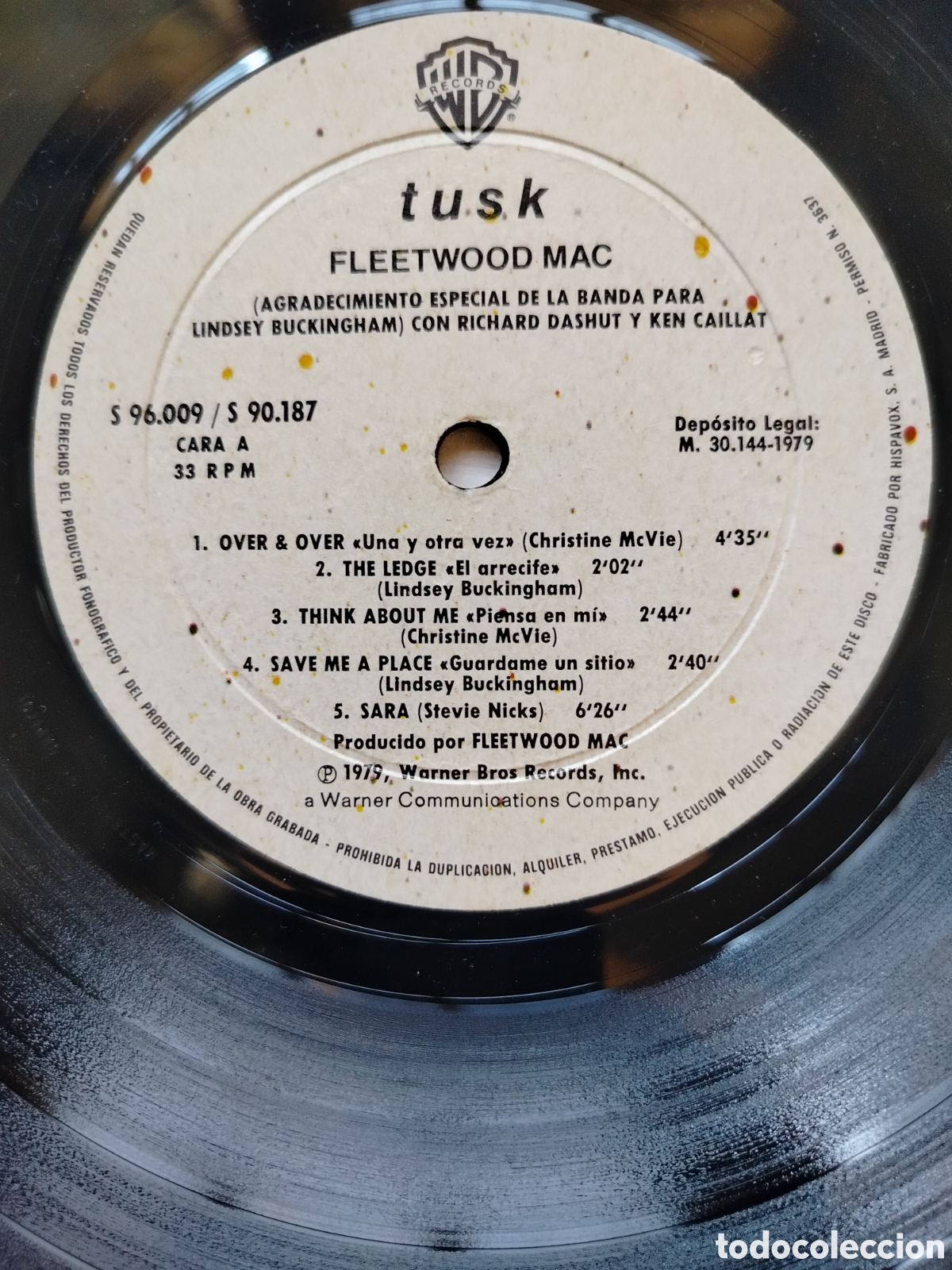 Discos de vinilo: S&oacute;lo LP 1 Tusk Fleetwood Mac