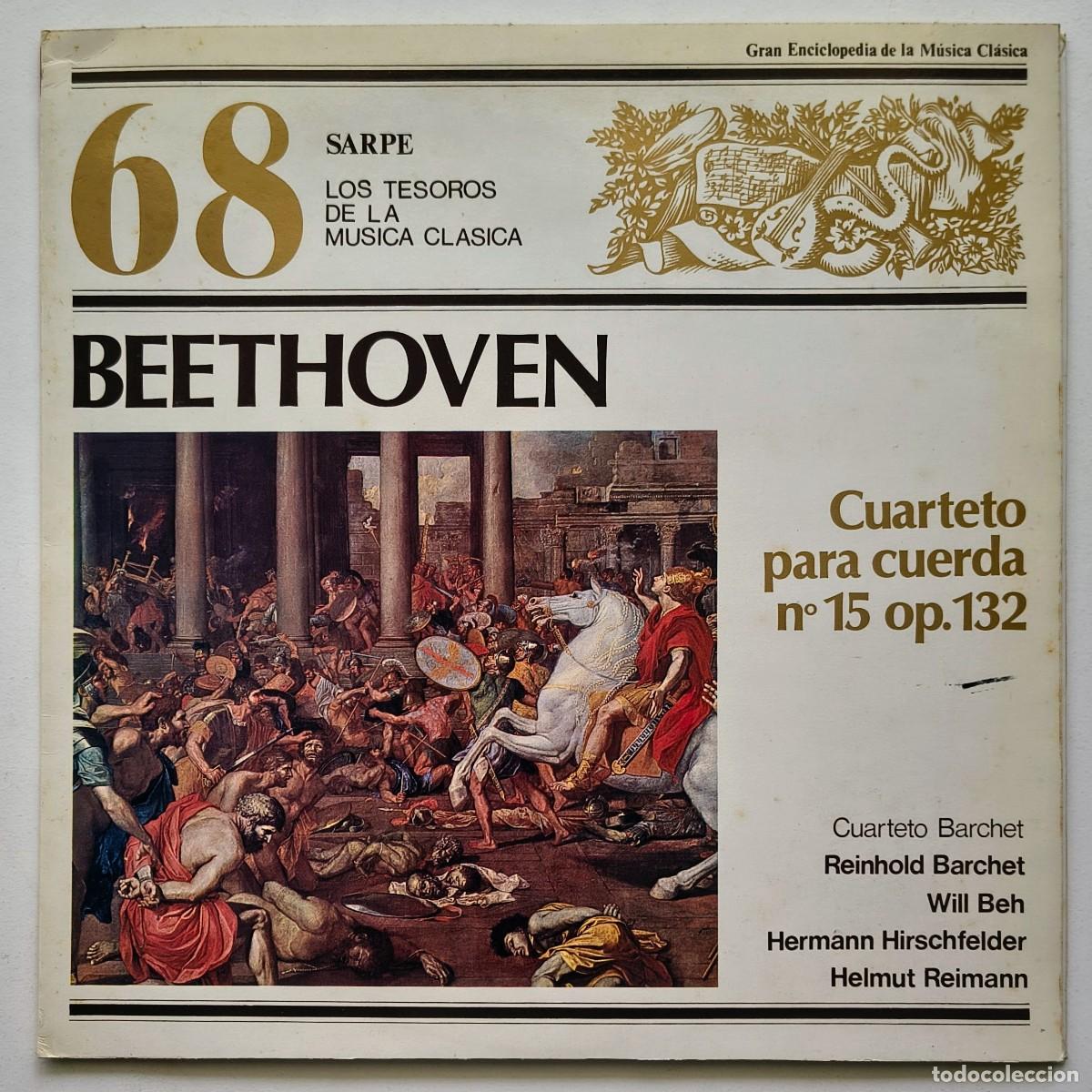 Discos de vinilo: Beethoven - Los Tesoros de la musica clasica - 68
