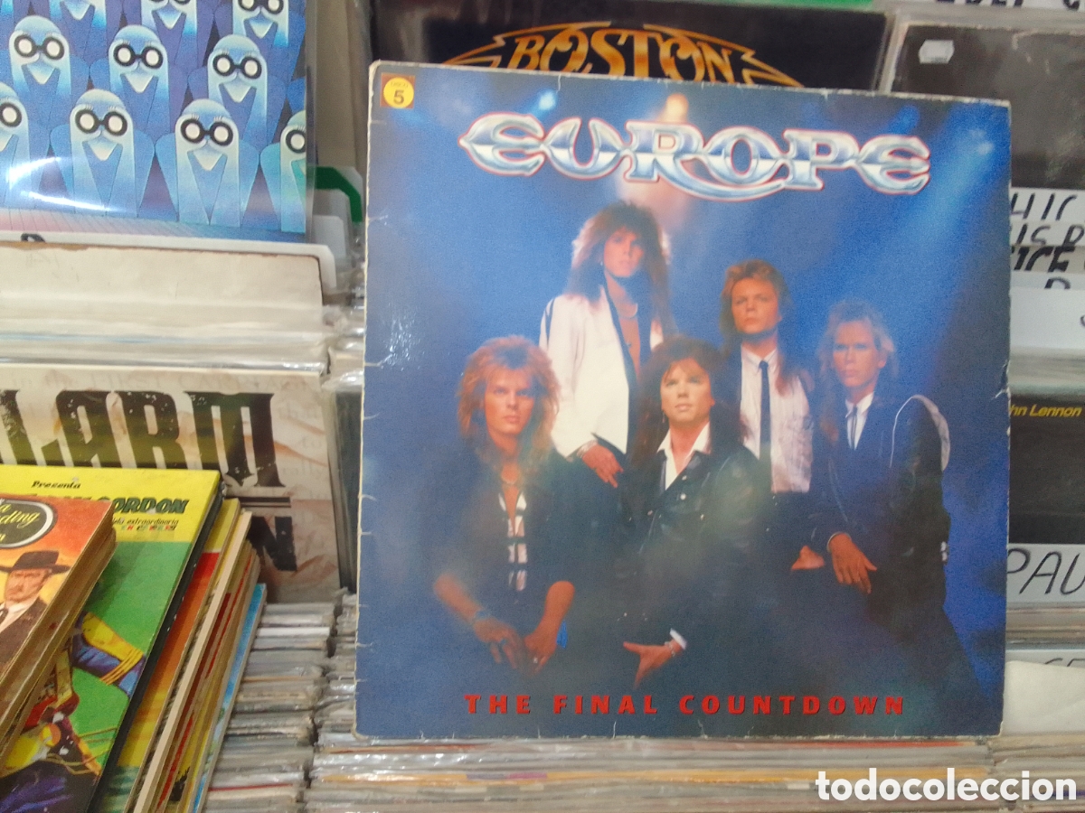 Discos de vinilo: Europe the final countdown