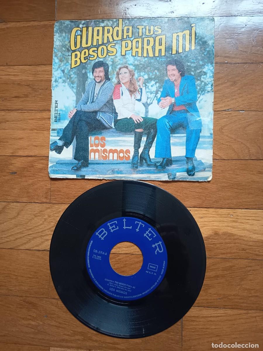 Discos de vinilo: SINGLE - LOS MISMOS - GUARDA TUS BESOS PARA MI - 1976