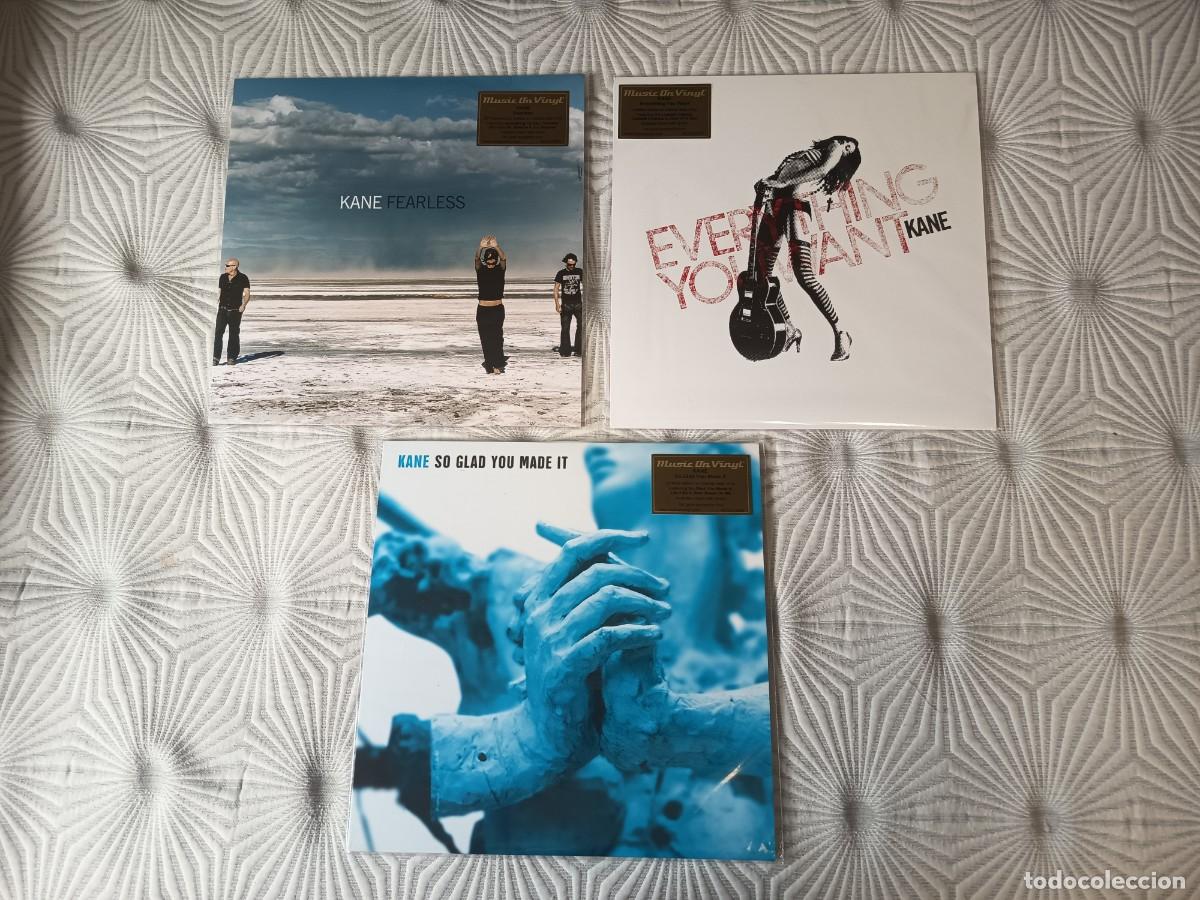 Dischi in vinile: kane 3 vinilos transparentes sellados.