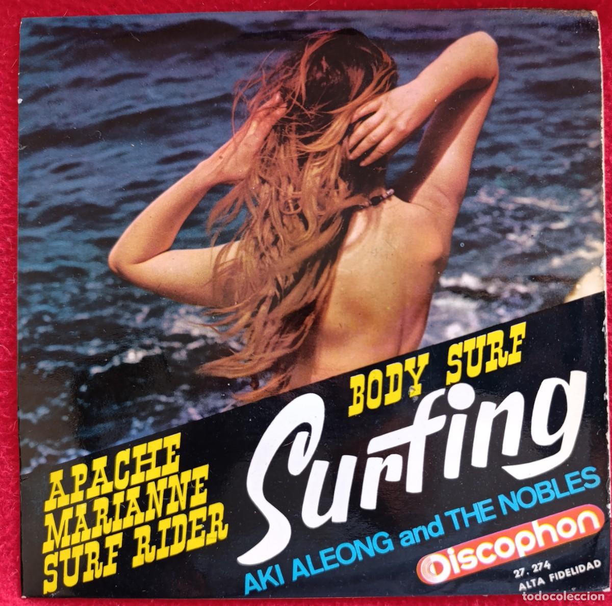 Discos de vinilo: AKI ALEONG AND THE NOBLES 7&rdquo; EP 1964 RARA EDICION ESPA&Ntilde;OLA SURF INSTRO USA