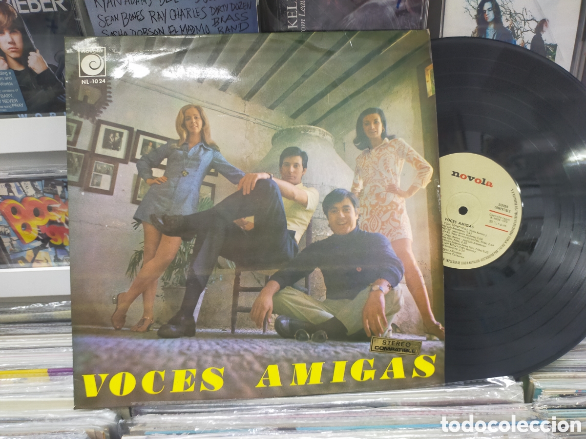 Discos de vinilo: Voces amigas lp 1970