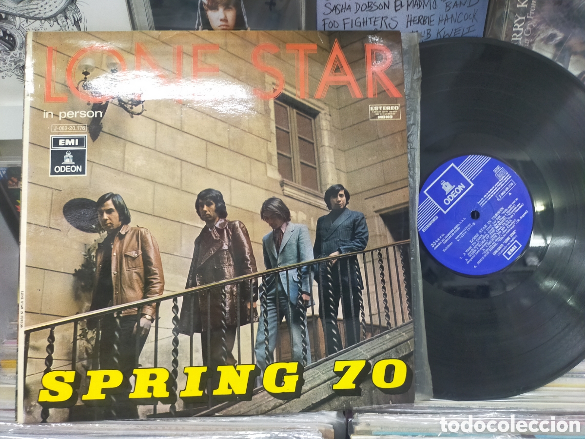 Discos de vinilo: Lone star in oerdon LP spring 70 cantando en ingles 1970