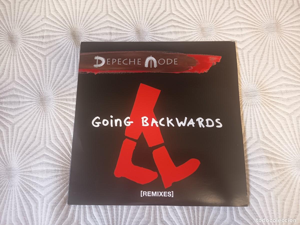 Discos de vinilo: Depeche Mode &ndash; Going Backwards [Remixes] doble maxisingle en vinilo. en perfecto estado.