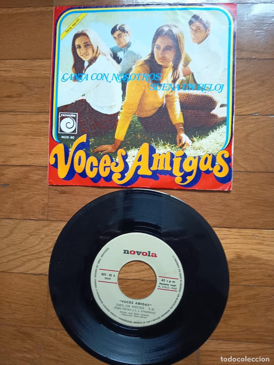 Discos de vinilo: SINGLE - VOCES AMIGAS - CANTA CON NOSOTROS - 1968