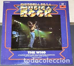 Discos de vinilo: The Who &ndash; Historia De la M&uacute;sica Rock - LP Polydor ref. 28 61 316. Edici&oacute;n espa&ntilde;ola 1982.