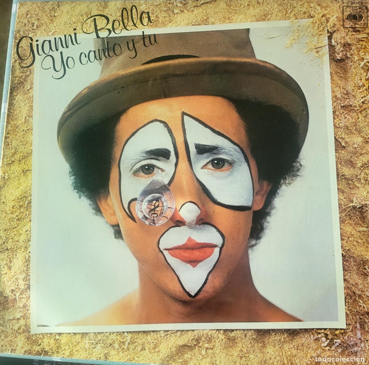 Discos de vinilo: Gianni Bella Lp sello CBS editado en Espa&ntilde;a a&ntilde;o 1978...