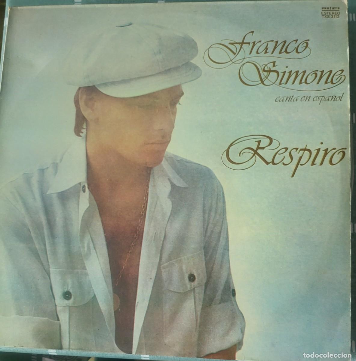Discos de vinilo: Franco Simone en Espa&ntilde;ol Lp sello RIFI editado en Espa&ntilde;a a&ntilde;o 1976...
