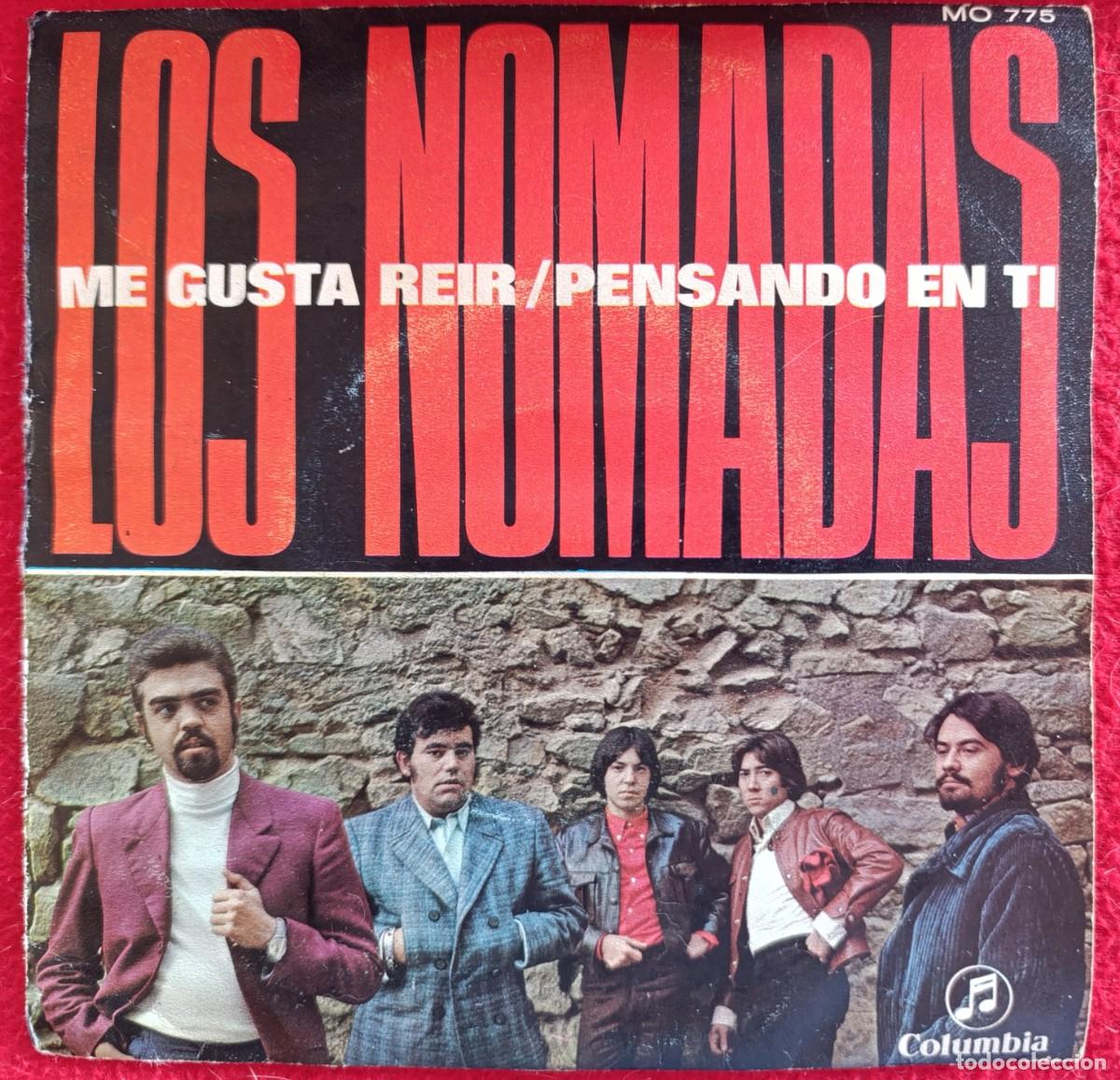 Discos de vinilo: LOS NOMADAS - ME GUSTA REIR 7&rdquo; 1970 COPIA PROMOCIONAL INDICADO EN LABEL