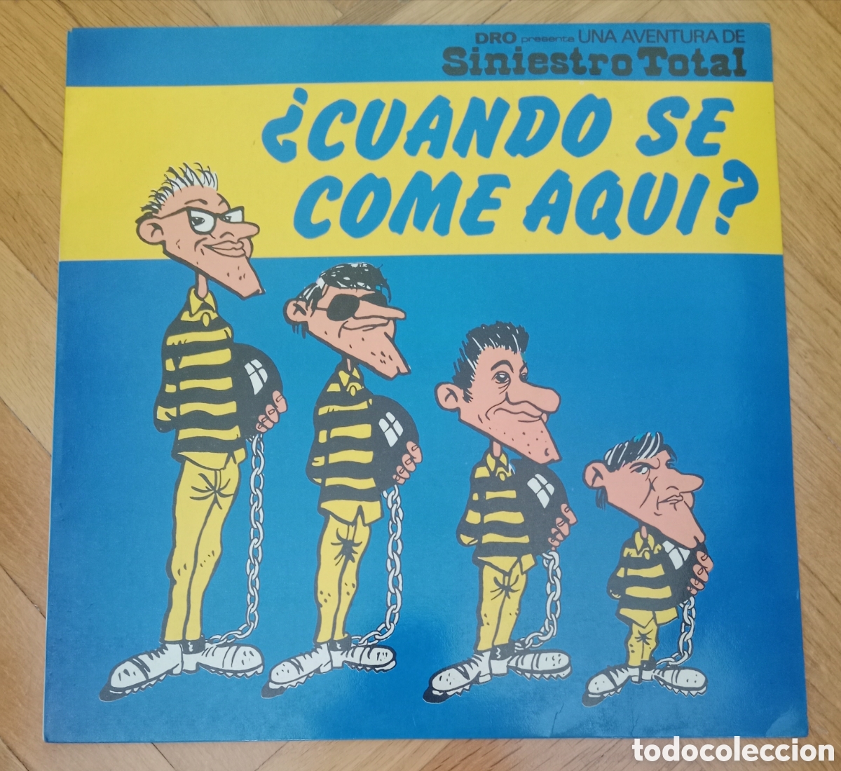 Discos de vinilo: Siniestro Total - Cuando se come aqu&iacute; Lp 80s