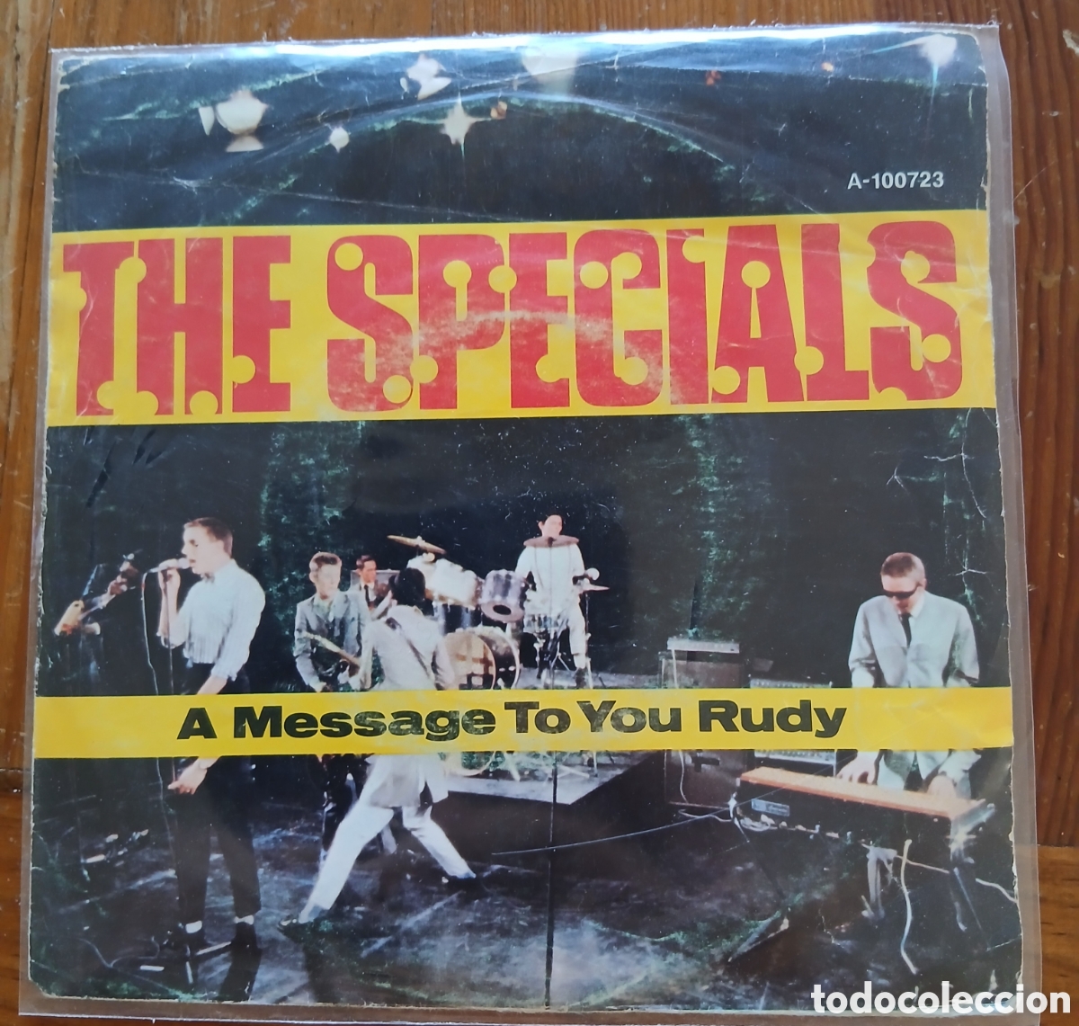 Discos de vinilo: The Specials &ndash; A Message To You Rudy Vinilo 7&rdquo; Single 1980 Spain