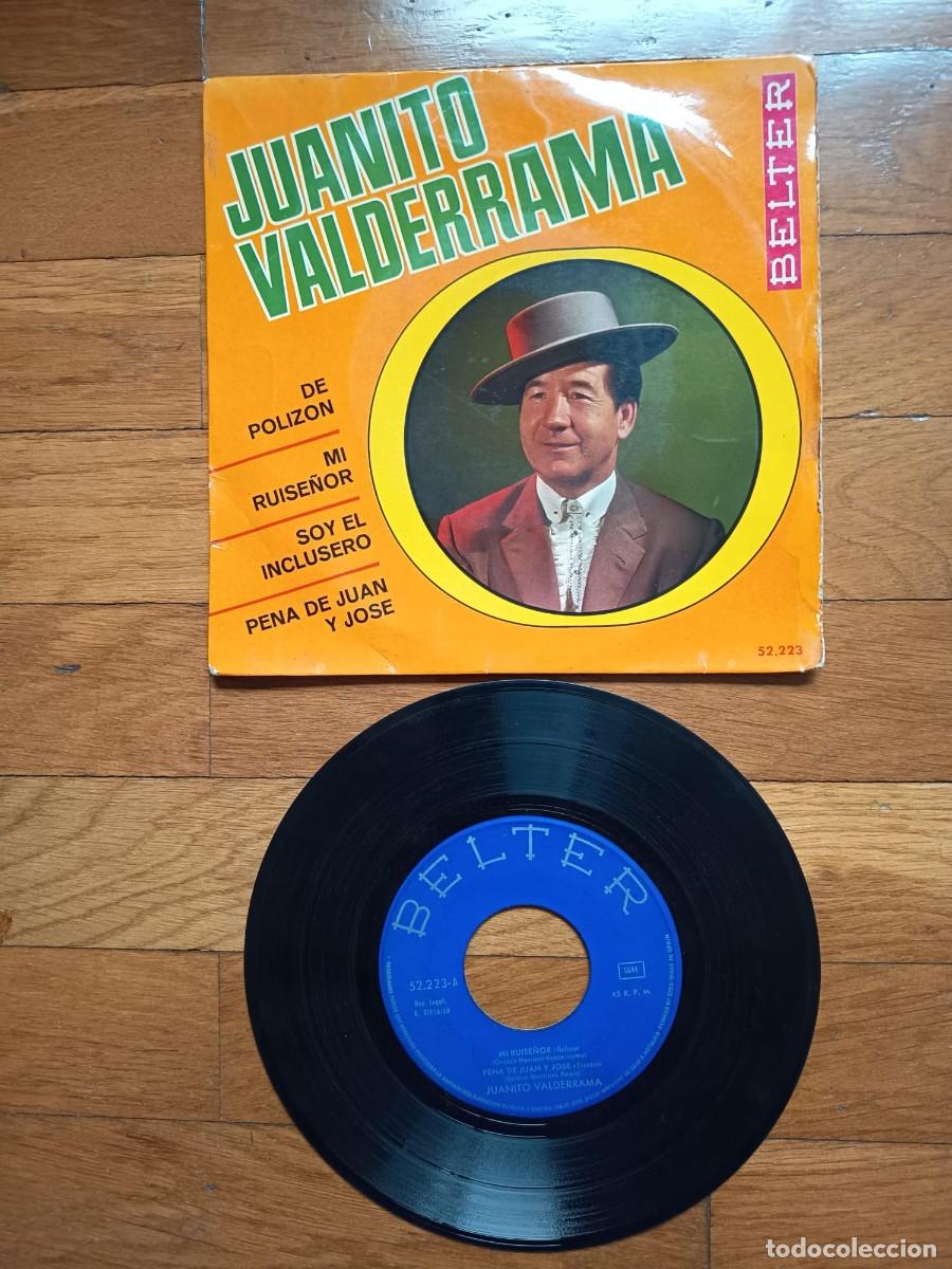 Discos de vinilo: SINGLE EP - JUANITO VALDERRAMA - DE POLIZON - 1968