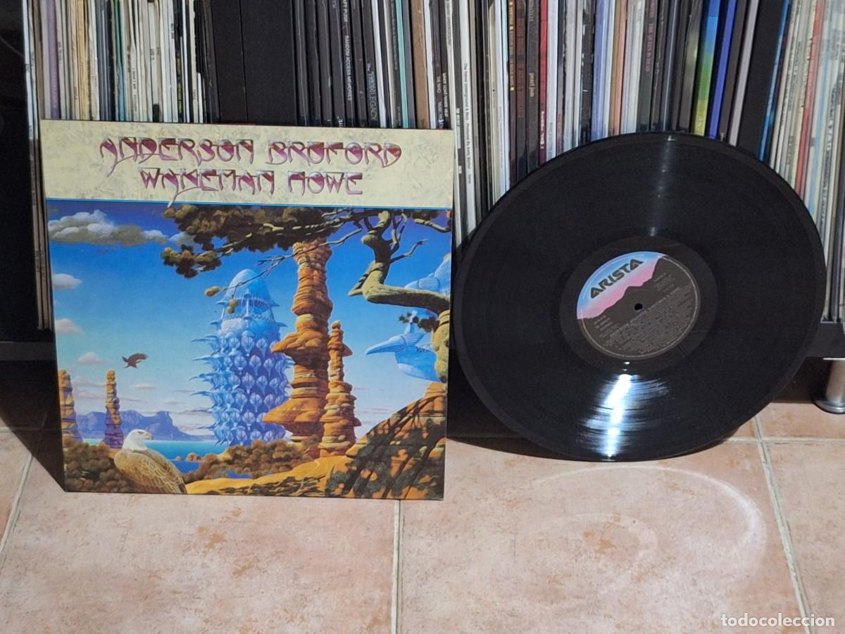Discos de vinilo: Anderson Bruford Wakeman Howe (YES) LP Arista &lrm;&ndash; 209 970 ESPA&Ntilde;A