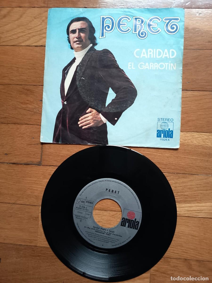Discos de vinilo: SINGLE - PERET - CARIDAD - 1972 - Foto 1