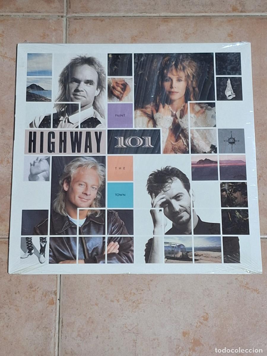 Discos de vinilo: Highway 101 &lrm;&ndash; Paint The Town LP Warner Bros. Records &lrm;&ndash; R 114820 USA