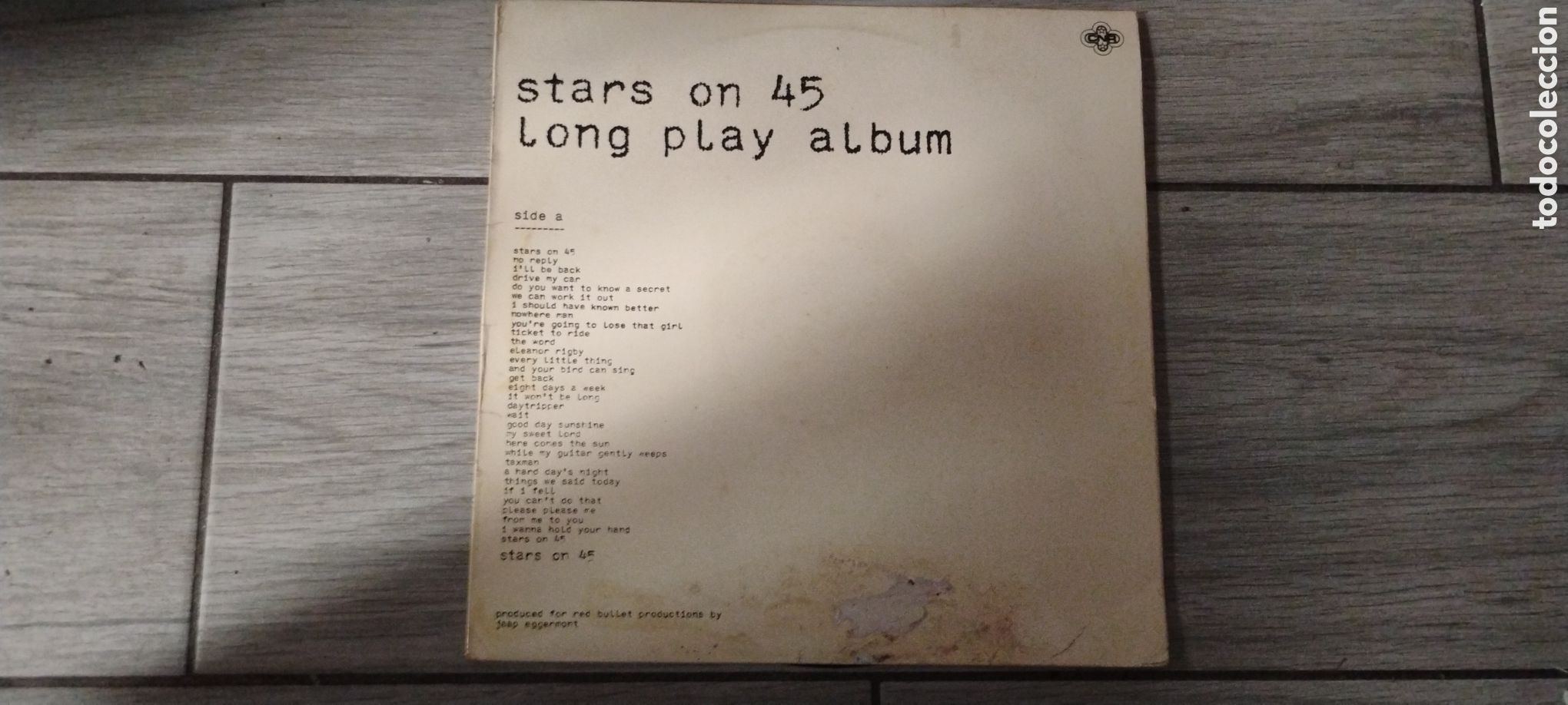 Discos de vinilo: STARS ON 45&bull;LONG TALL ERNIE AND THE SHAKERS-LONG PLAY ALBUM-MAXI-CNR/SPAIN-IB