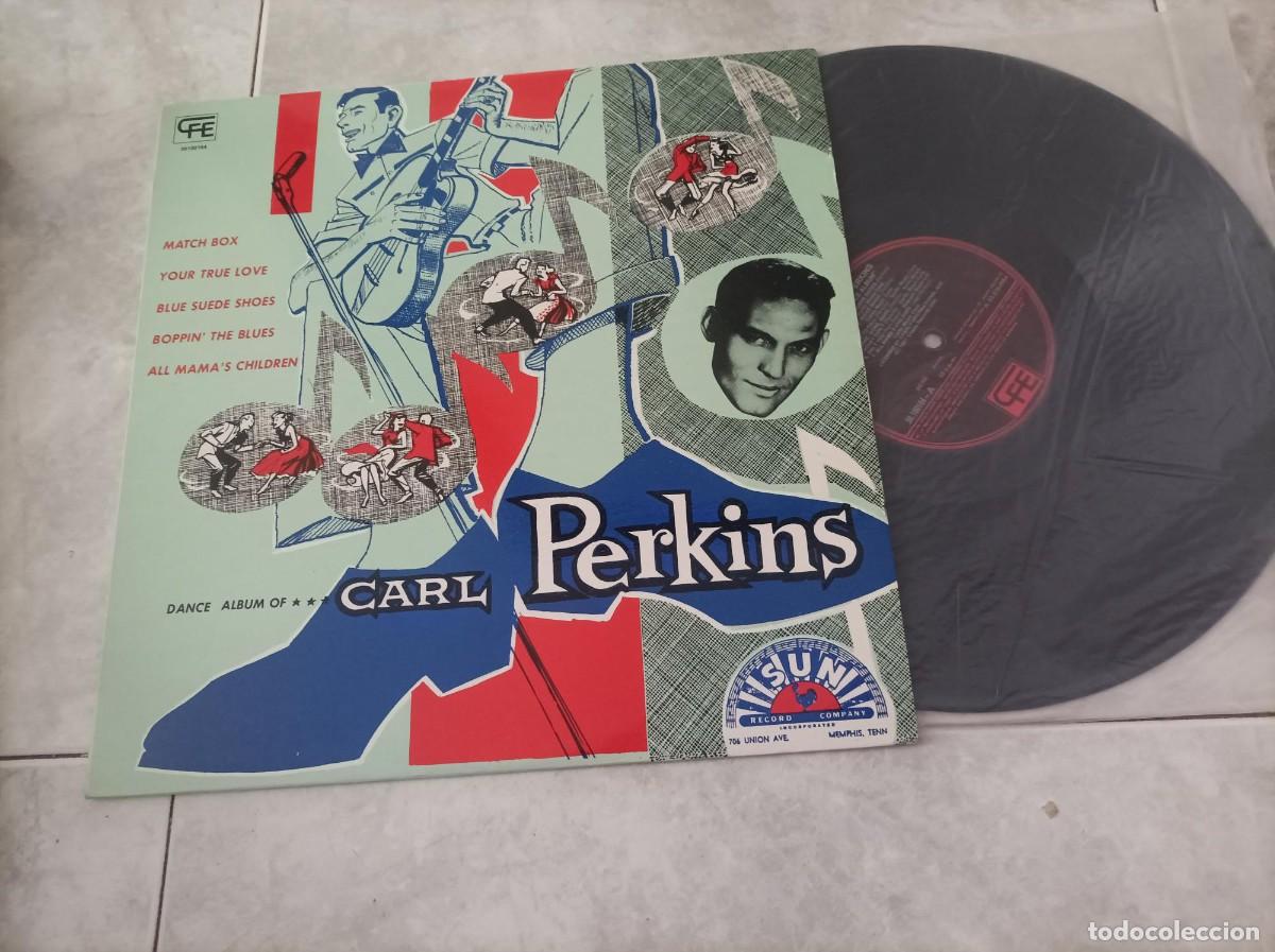 Discos de vinilo: Carl Perkins lp reedici&oacute;n del original - Foto 1