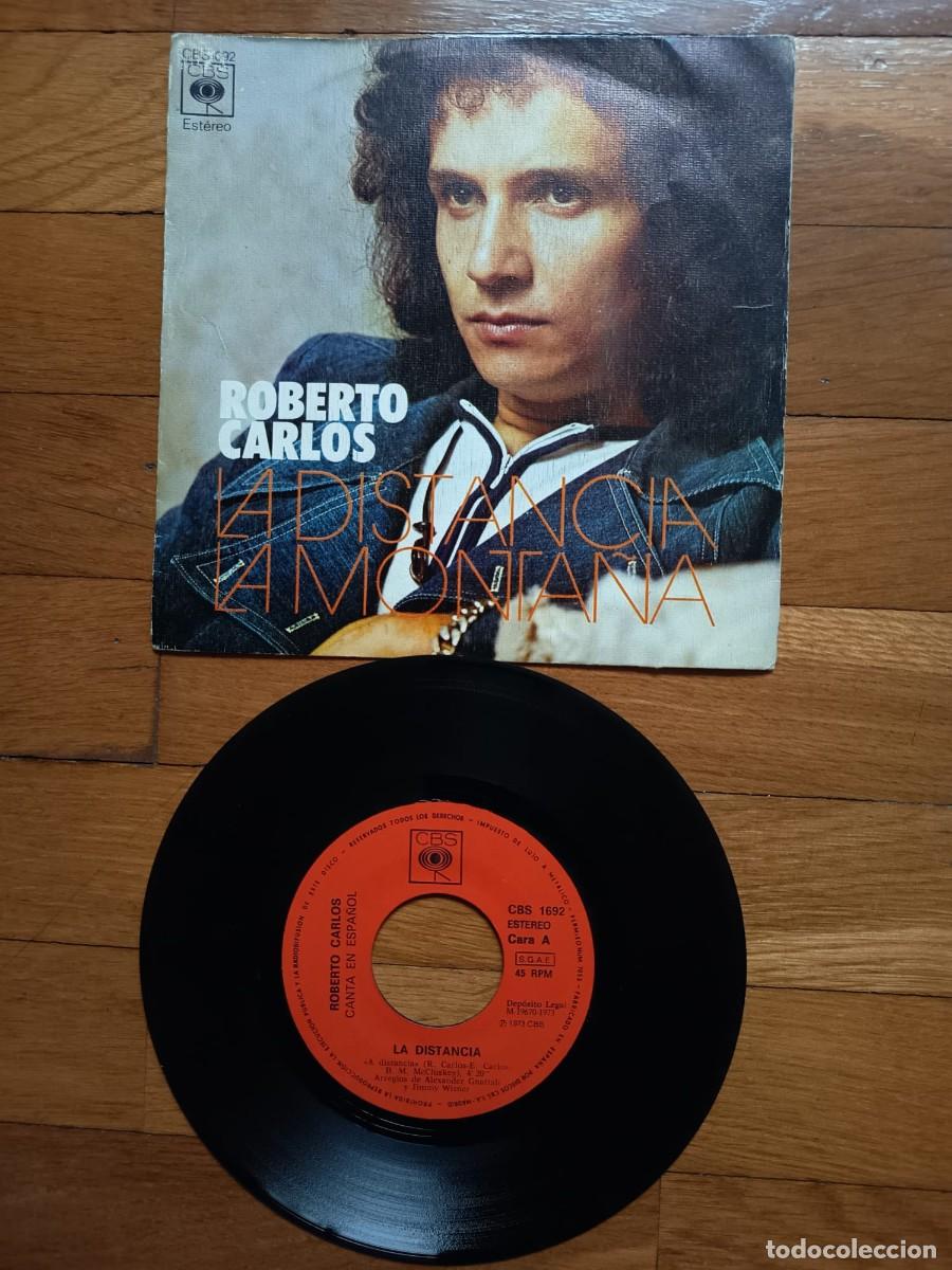 Discos de vinilo: SINGLE - ROBERTO CARLOS - LA DISTANCIA - 1973 - Foto 1