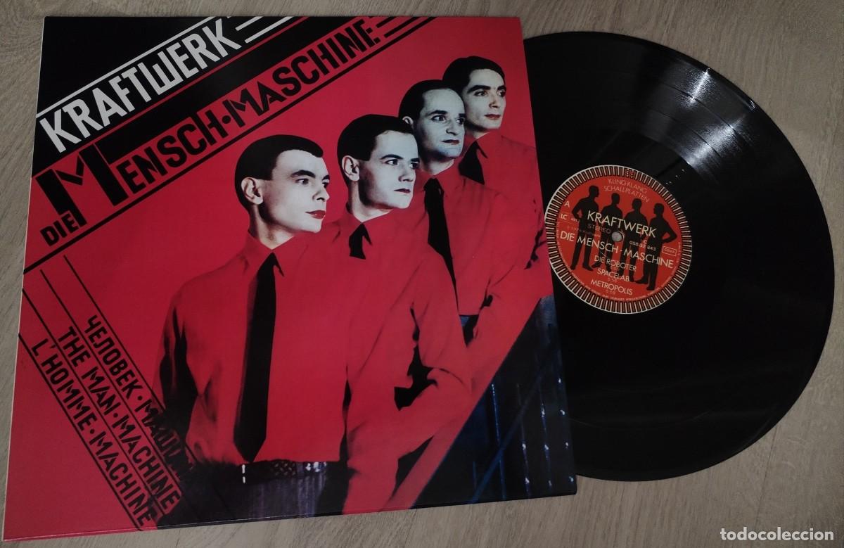 Discos de vinilo: KRAFTWERK - THE MAN MACHINE. .LP DE EMI- ELECTROLA - 1978 - NUEVA EDICION - GERMANY - NUEVO