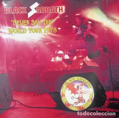 Discos de vinilo: 2 LP BLACK SABBATH - 'Never say die' world tour 1978 - VERNE VER 176 (M-/M-)