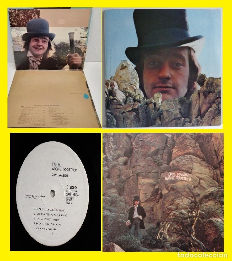 Discos de vinilo: DAVE MASON / alone together 70 !! 1&ordm; LP, L RUSSELL, DELANEY & BONNIE, J CAPALDI / SOLIDA EDIT USA,EX