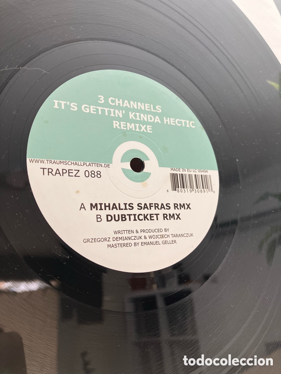 Discos de vinilo: 3 Channels - It&rsquo;s Gettin&rsquo; Kinda - Foto 2