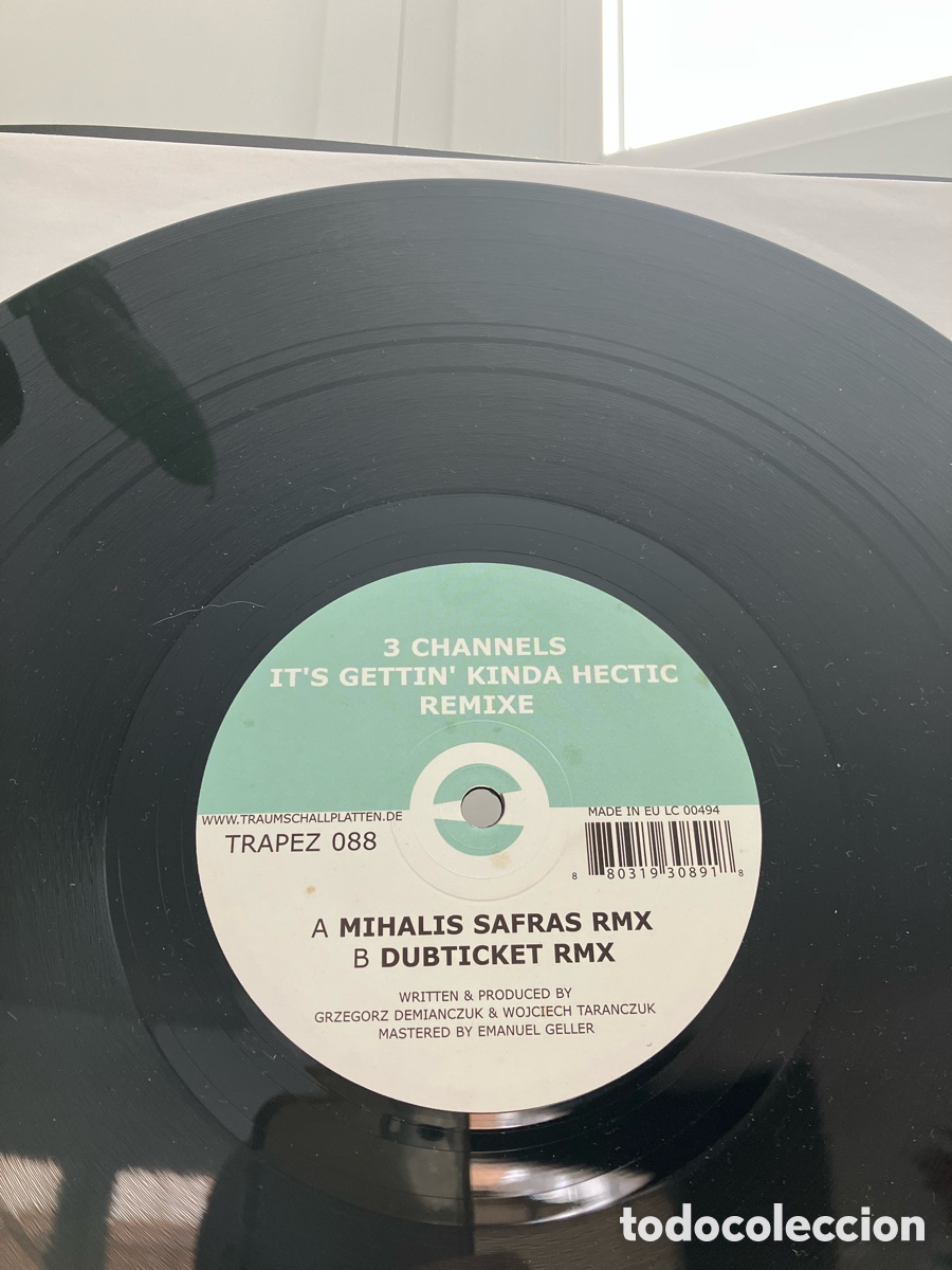Discos de vinilo: 3 Channels - It&rsquo;s Gettin&rsquo; Kinda - Foto 3