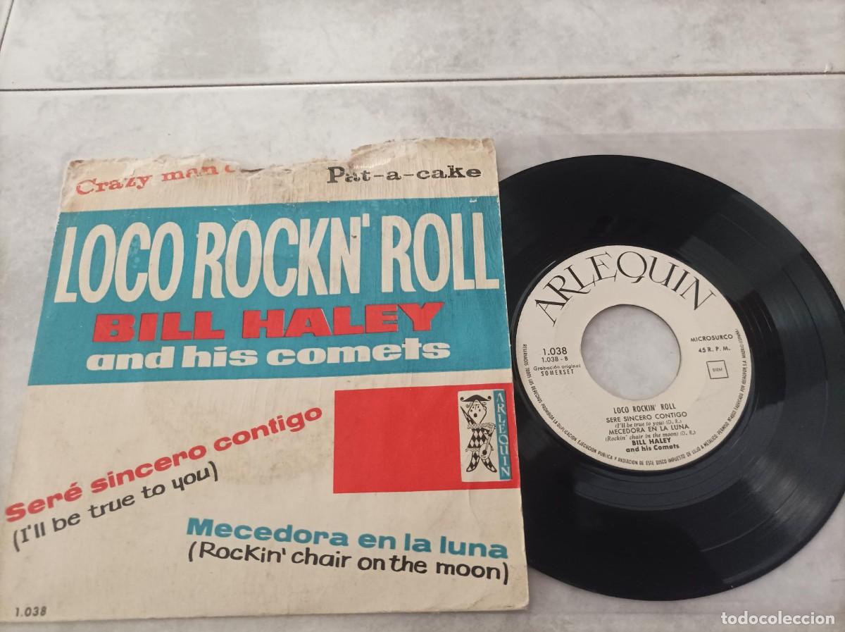 Discos de vinilo: Bill Haley ep loco rock and roll-LEER-