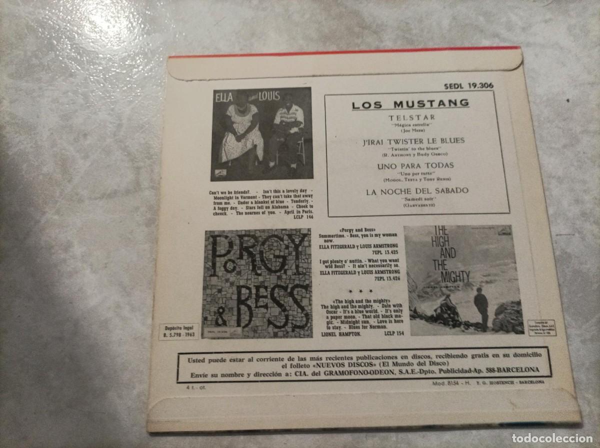 Discos de vinilo: Los Mustang ep-muy dificil - Foto 2