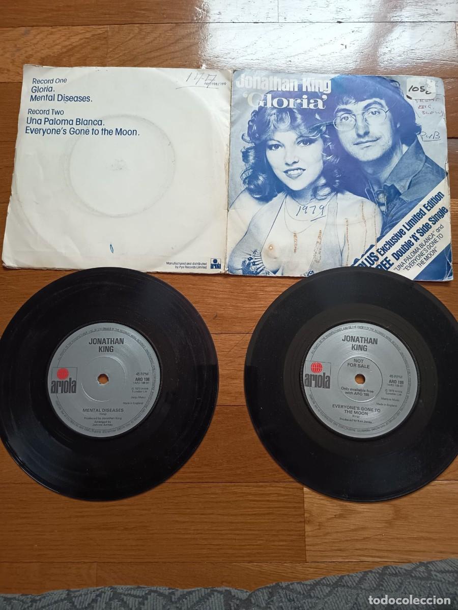 Discos de vinilo: SINGLE DOBLE - JONATHAN KING - GLORIA -1979 - Foto 1