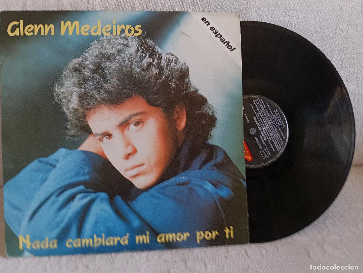 Discos de vinilo: GLENN MEDEIROS Nada Cambiara Maxi Usado .Ver titulos y dem&aacute;s informaci&oacute;n en fotos.Pedido m&iacute;nimo 9,00