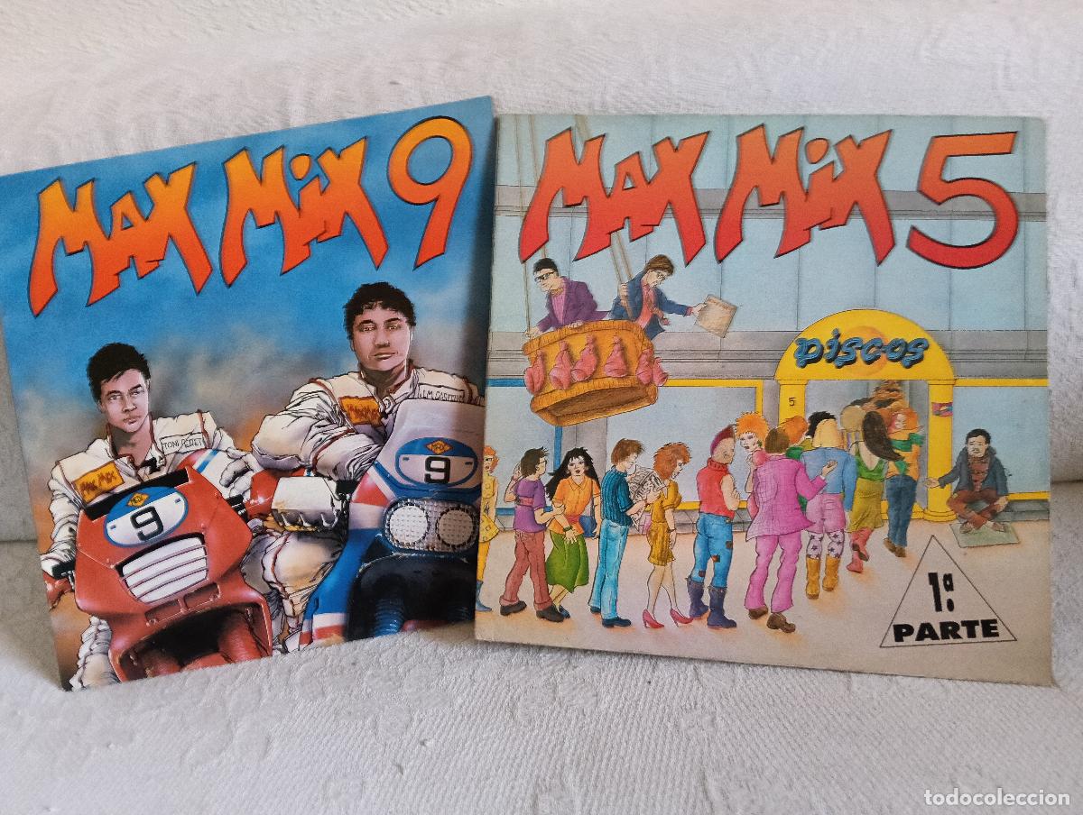 Discos de vinilo: MAX MIX 5 Y 9 Lote 2+1 Excelente estado .Ver titulos y dem&aacute;s informaci&oacute;n en fotos.Pedido m&iacute;nimo 9,0