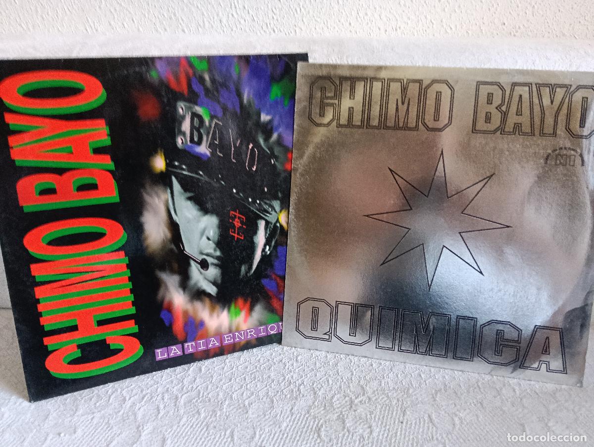 Discos de vinilo: CHIMO BAYO Lote 2 Maxis Excelente estado.Ver titulos y dem&aacute;s informaci&oacute;n en fotos.Pedido m&iacute;nimo 9,0