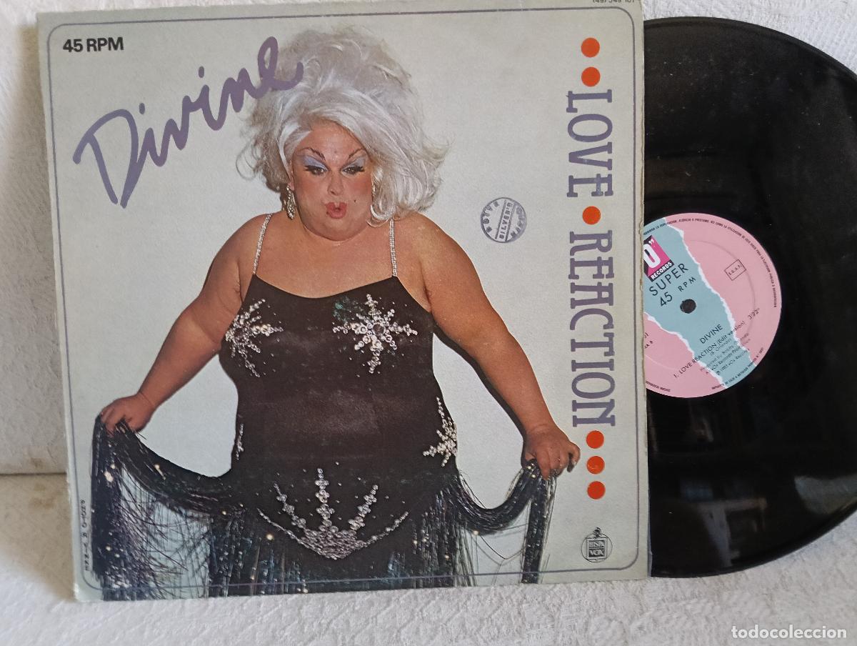 Discos de vinilo: DIVINE Love Reaction Maxi como NUEVO .Ver titulos y dem&aacute;s informaci&oacute;n en fotos.Pedido m&iacute;nimo 9,00 eu