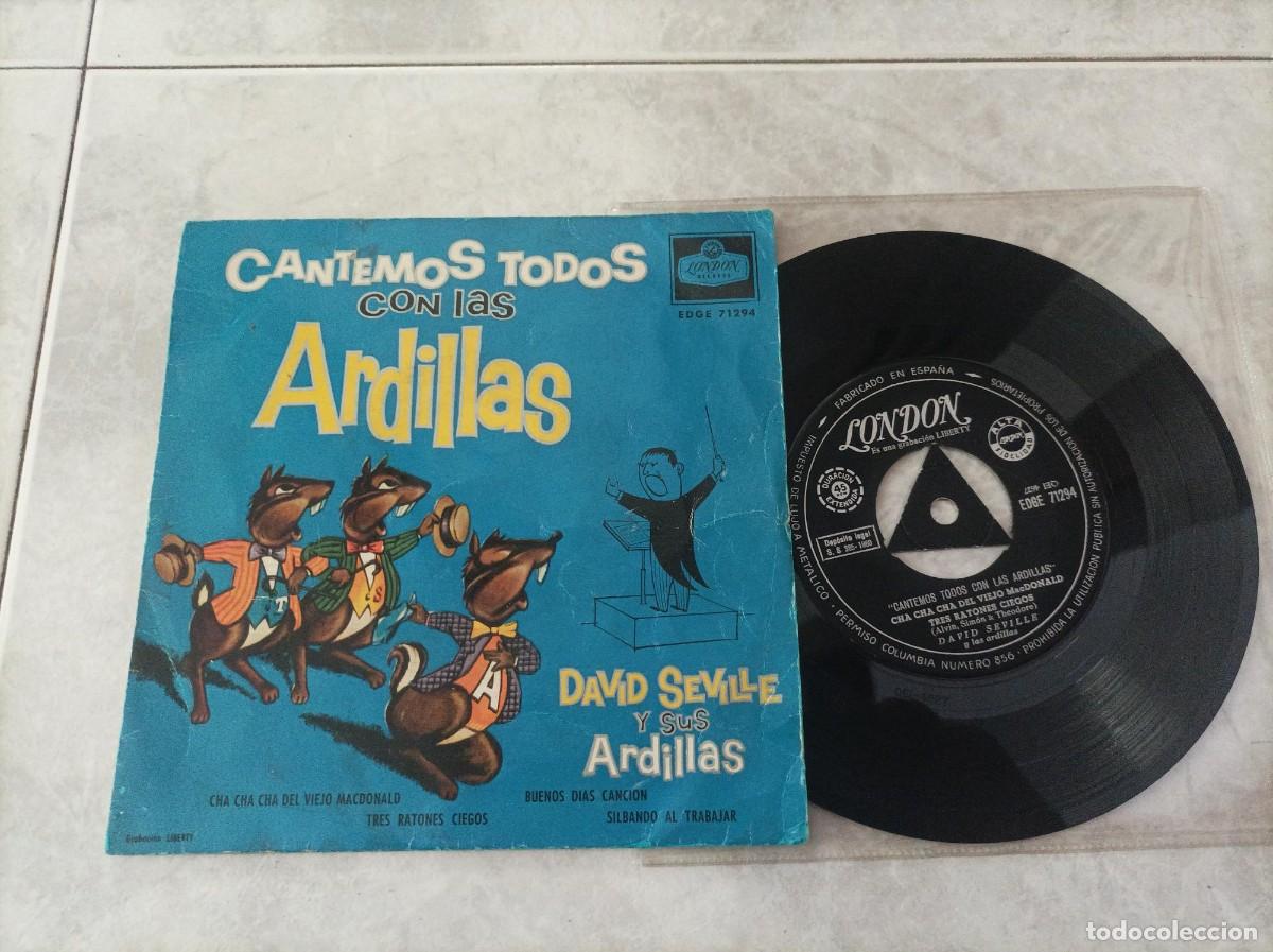 Discos de vinil: David Seville y sus ardillas ep -leer-
