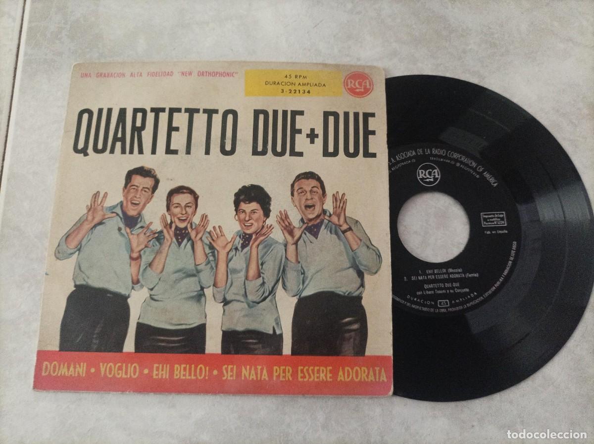 Discos de vinil: Quartetto due+due ep -leer-