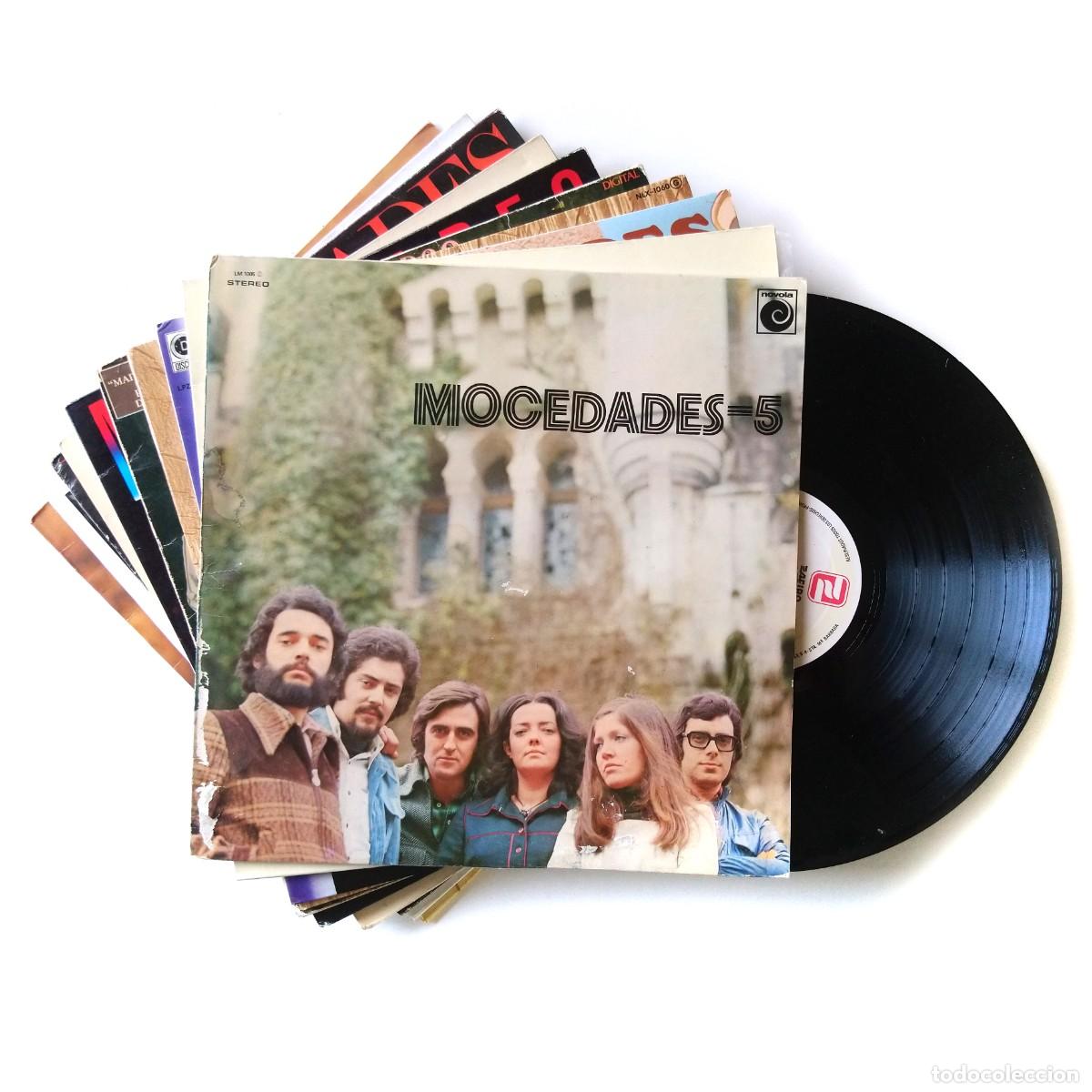 Vinyl records: MOCEDADES Lote 10 LP Amor De Hombre Colores 5 En Euzkera La Otra Espa&ntilde;a Sobreviviremos Volver