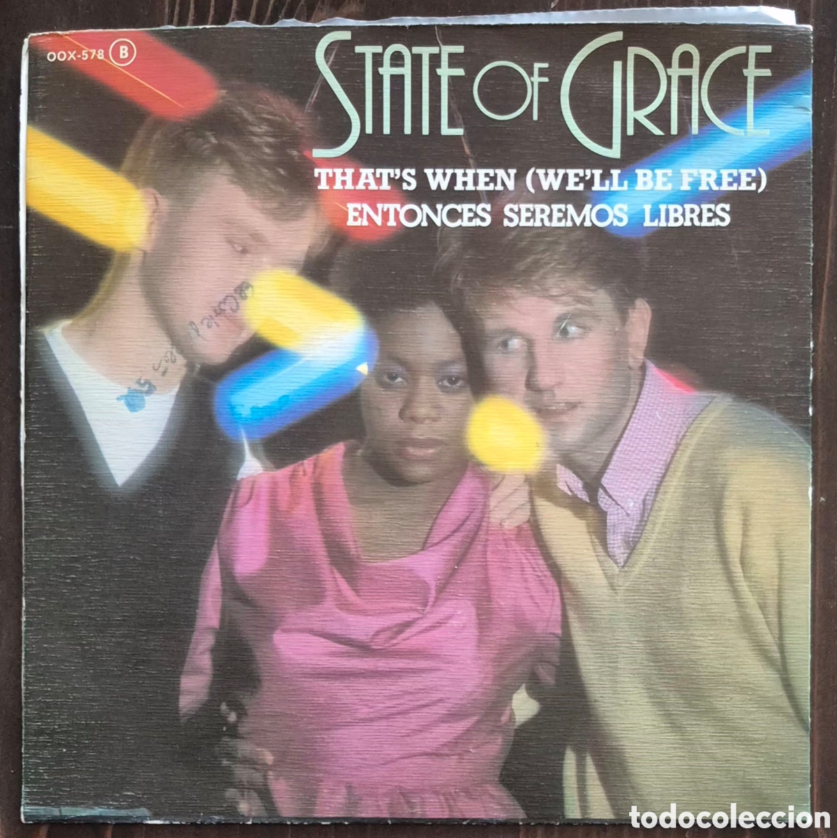 Discos de vinilo: SINGLE - STATE OF GRACE - THAT'S WHEN (WE'LL BE FREE) 1983 ESPA&Ntilde;A