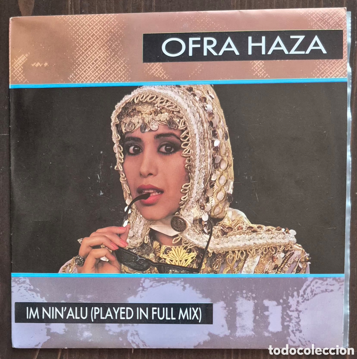 Discos de vinilo: SINGLE - OFRA HAZA - IM NIN'ALU (PLAYED IN FULL MIX) 1988 ESPA&Ntilde;A (PROMO)