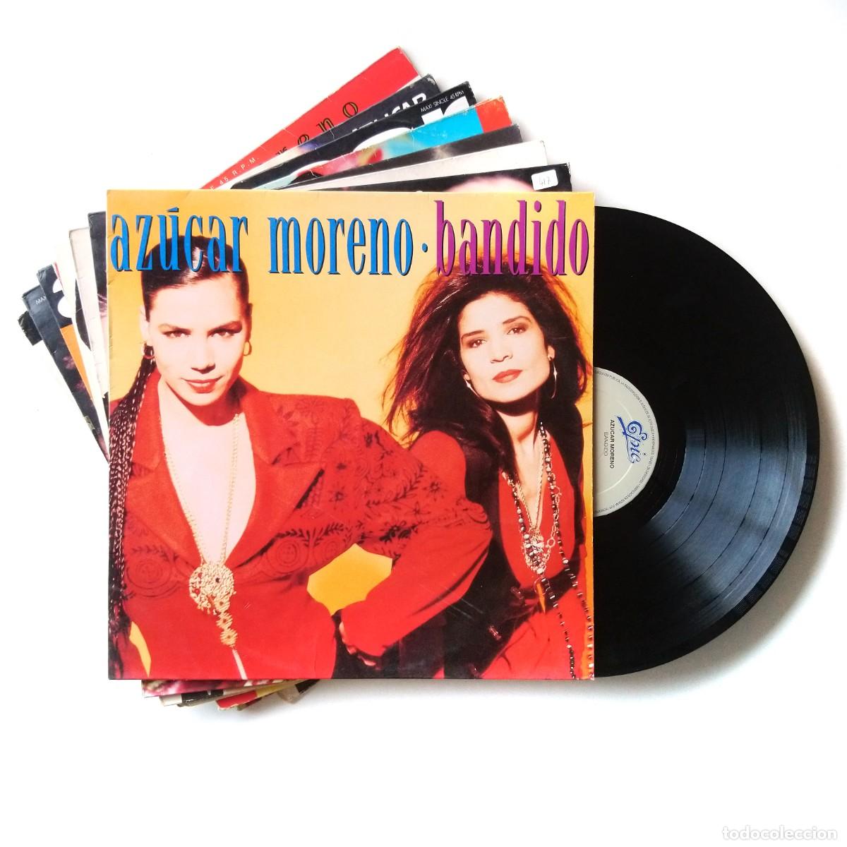 Discos de vinilo: AZUCAR MORENO Lote 8 LP MX Bandido El Amor Mambo Ojos Negros The Sugar Mix Album