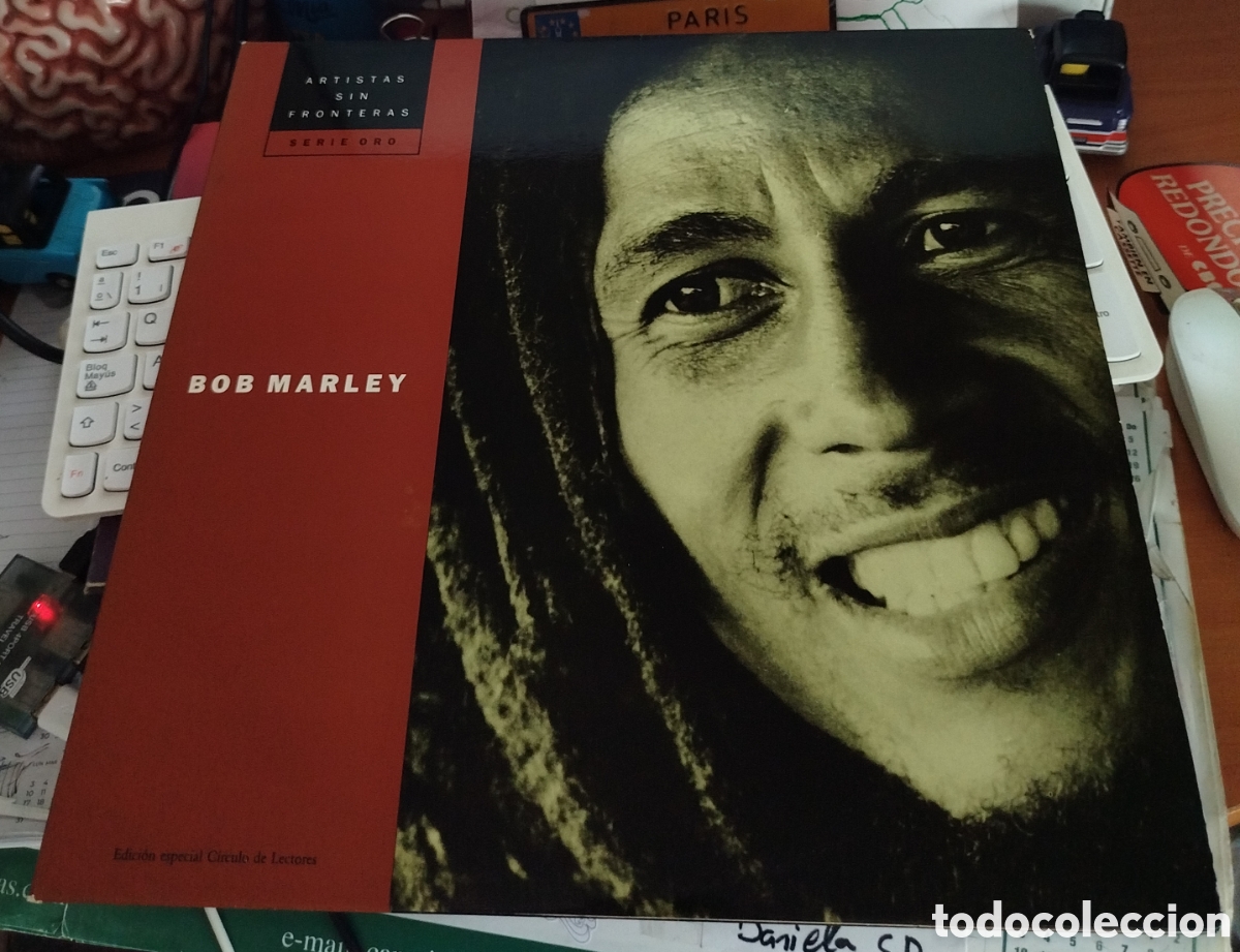 Discos de vinilo: Bob Marley . Artistas sin fronteras. Serie oro. Doble LP