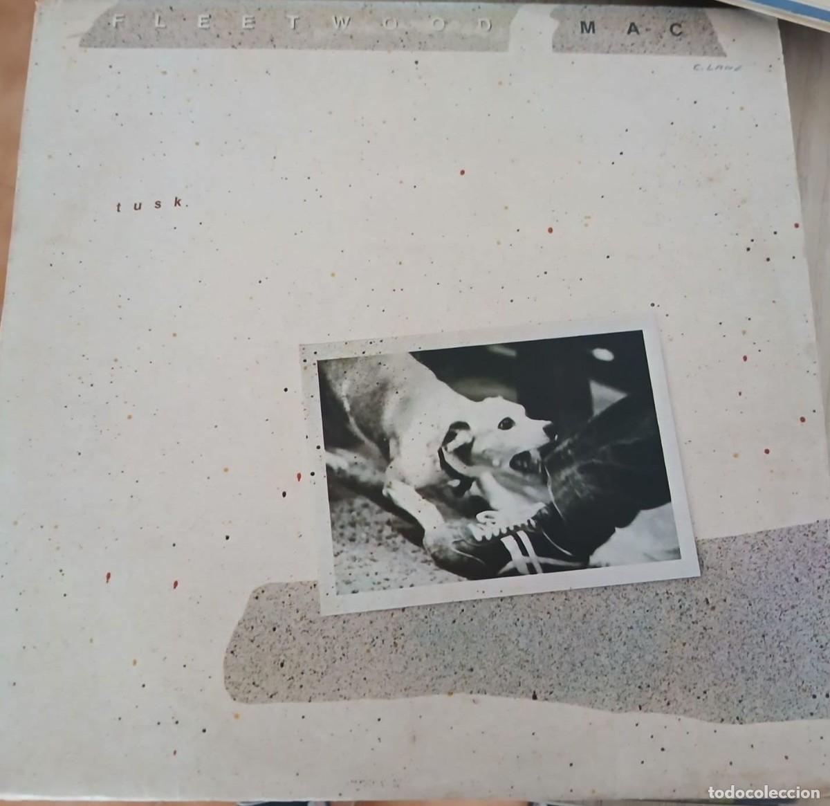Vinyl-Schallplatten: FLEETWOOD MAC-TUSK-CON LOS 4 ENCARTES- LP 1979 - EDICION INGLESA - ALGO DE HUMEDAD EN CONTRA PORTADA